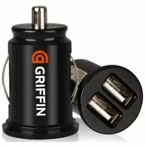 Car Charger 2 USB Port For Iphone Samsung Cigarette Lighter Socket Adapter - 第 3/3 張圖片