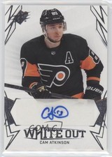 2022-23 SPx White Out Cam Atkinson #WO-CA Auto 18fq