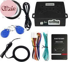 EC004 Smart RFID Push Engine Start Button Kit & Keyless Go System Upgrade Key St