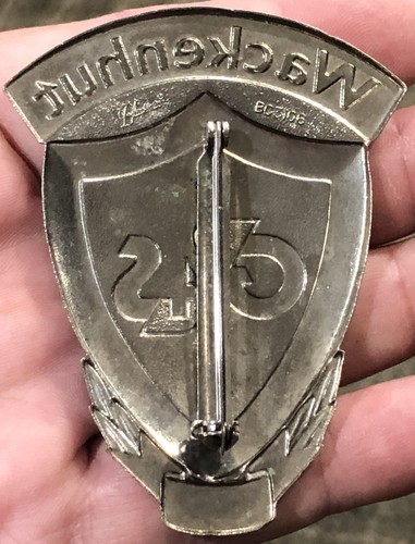 Obsolete G4S Wackenhut Badge Security Officer Blackinton - FREE SHIPPING - Picture 2 of 4