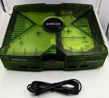 Microsoft Xbox Halo Special Edition Green Con...