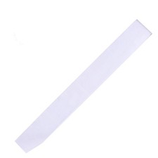 4 PCS White Blank Plain Satin Sash DIY Wedding Party Decorations Accessories