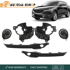 For Mazda CX-5 2017 2018-19-2020 2021 LED Clear Fog Lights Left+Right Pair