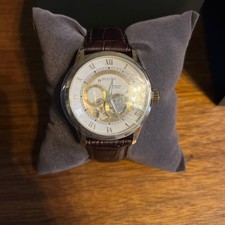Bulova Sutton 97A121 Men's Gold Automatic Watch Unused Box & Warranty