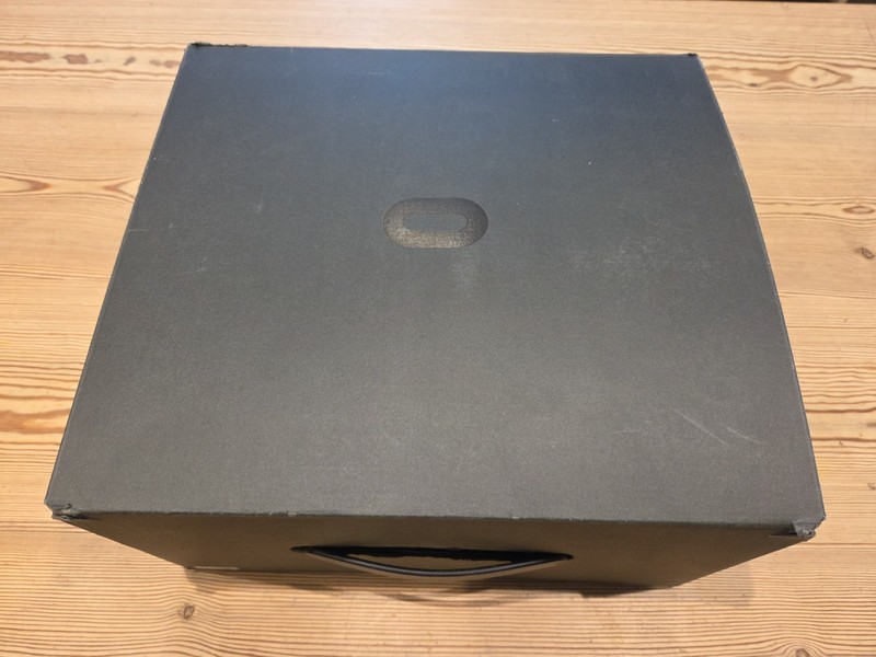 Meta Oculus Rift S PC-Powered VR Headset 2 Controllers, Cable, and Box