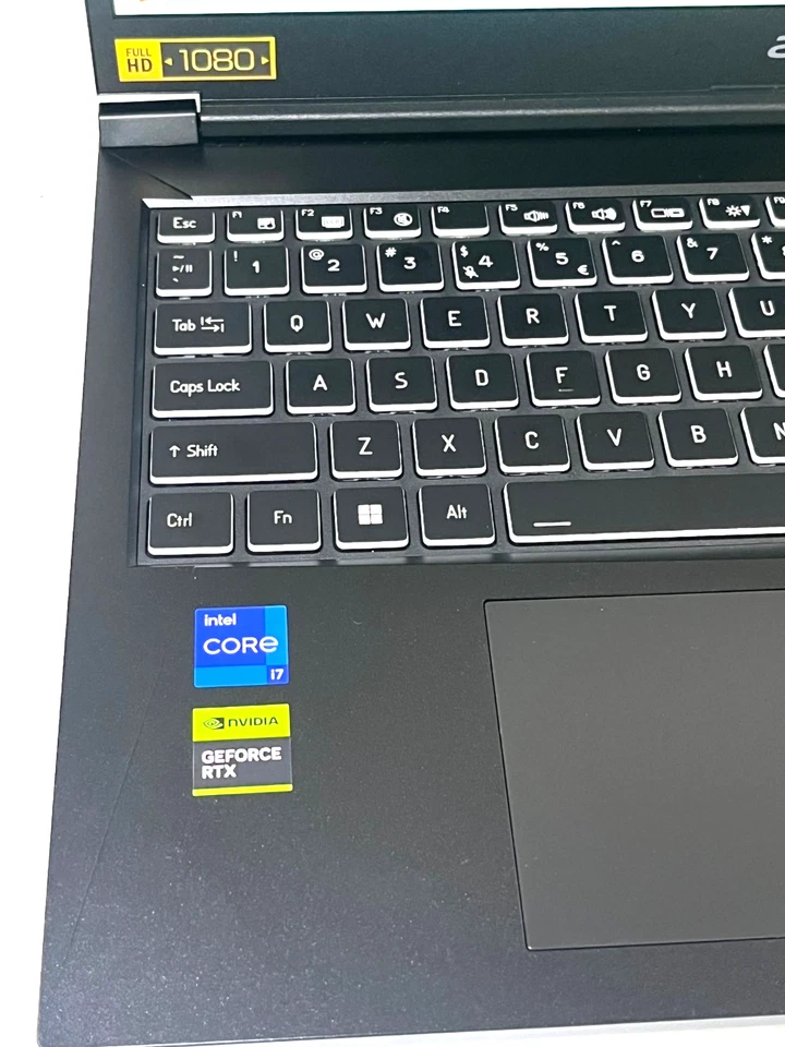 Acer Aspire 7 A715-59G Intel i7-12650 16Gb RAM 512GB SSD 6Gb RTX3050 15.6" 144Hz - Image 2 of 4