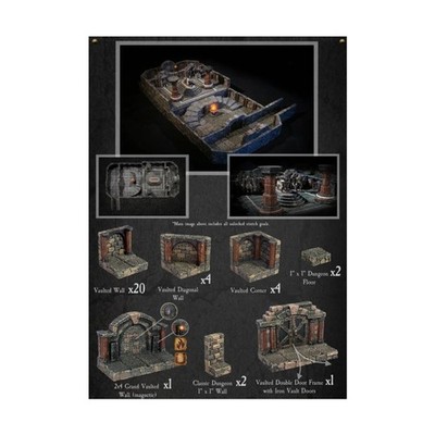 Dwarven Forge Dwarvenite Bemalte Gorgon-Stufen - Encounter 07 NM