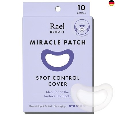 Rael Miracle Spot Control Cover, Hydrocolloid Anti Pimple Patches, Acne Pimple