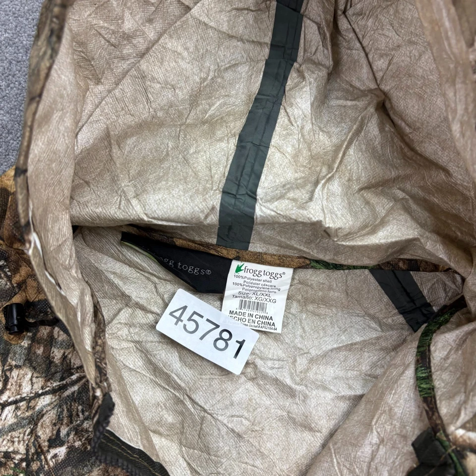 Chaqueta RealTree Adulto X Grande Marrón Ropa de Trabajo Camuflaje Caza Ligera Capucha Hombres Foto 4 de 4