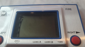 NINTENDO GAME & WATCH SILVER SCREEN FIRE RC-04 1980 - BOXED, GOOD CONDITION!