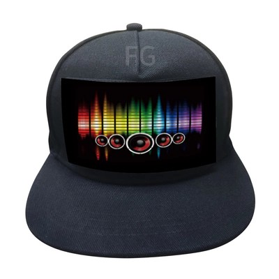 USB Rechargeable Multi Function Led Sound Activated Hat