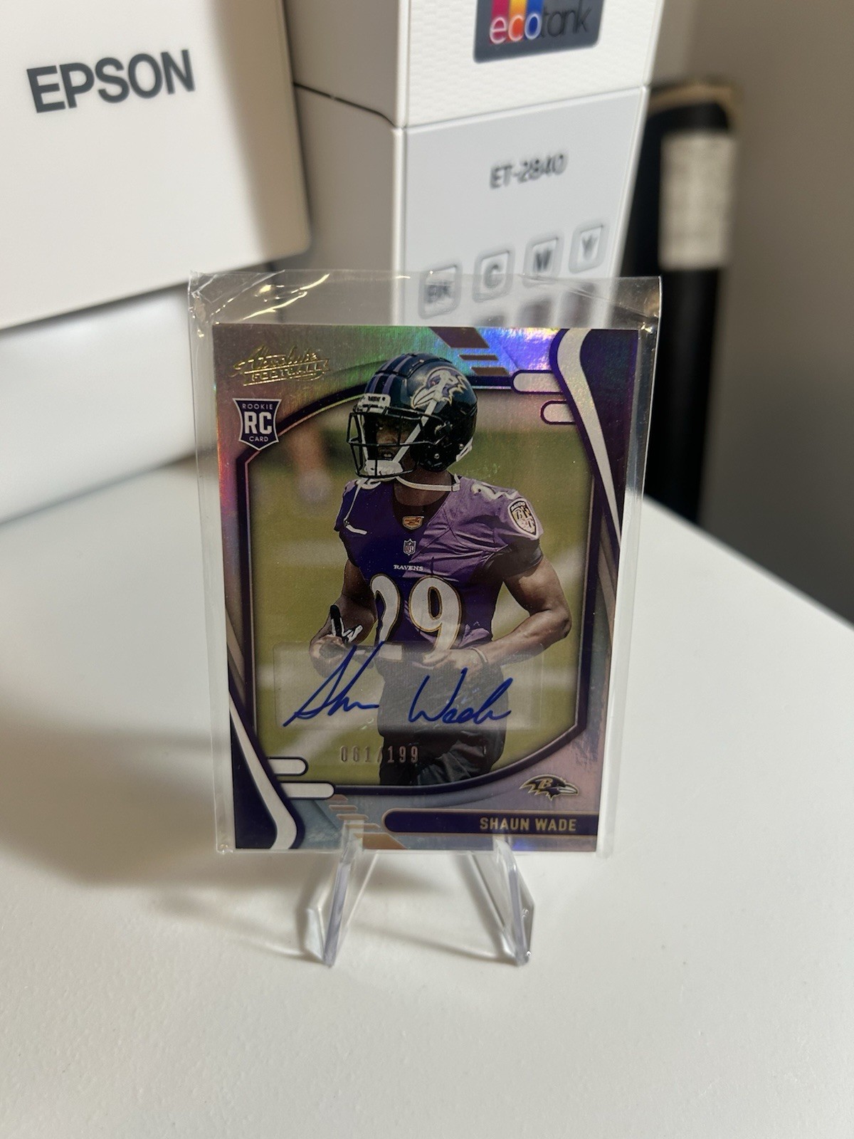 Shaun Wade Panini Absolute #145 Signature-Spectrum