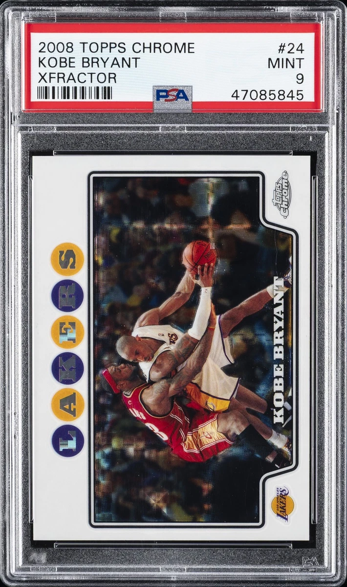 その他 NBA 08-09 topps chrome Kobe Bryant Topps Kobe Bryant Basketball 2008-09 Season Sports Trading Cards