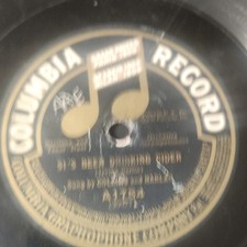Columbia Record A373 Billy Murray "The Belle of the Season" Black Vocal Single