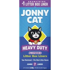 Jonny Cat Disposable Jumbo Litter Box Liner (7-Pack) C00157 Oil Dri Jonny Cat