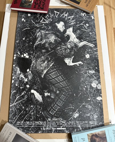 DEAD MAN Poster GREG RUTH 24x36 nummeriert Mondo Style SIEBDRUCK Johnny Depp