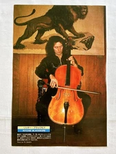 Ritche Blackmore /AD H.S. Anderson HS-BB1 JAPAN 1976 Magazine Clipping 2-Page