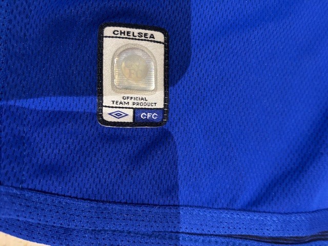Maillot Chelsea 2003/2004 Extérieur Umbro – Lampard #8 – Vintage Taille L – Original