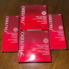 Shiseido Sheer  Perfect Foundation or Compact refill CHOOSE D10 or D20