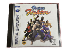 Virtua Fighter (Sega Saturn, 1995) CIB Complete Jewel Case Video Game MINT!