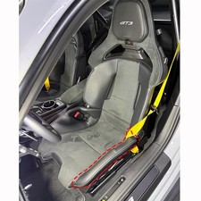 Side Bolster Protector Set For Porsche 911992.2 Bucket Seatsyellow Stitching