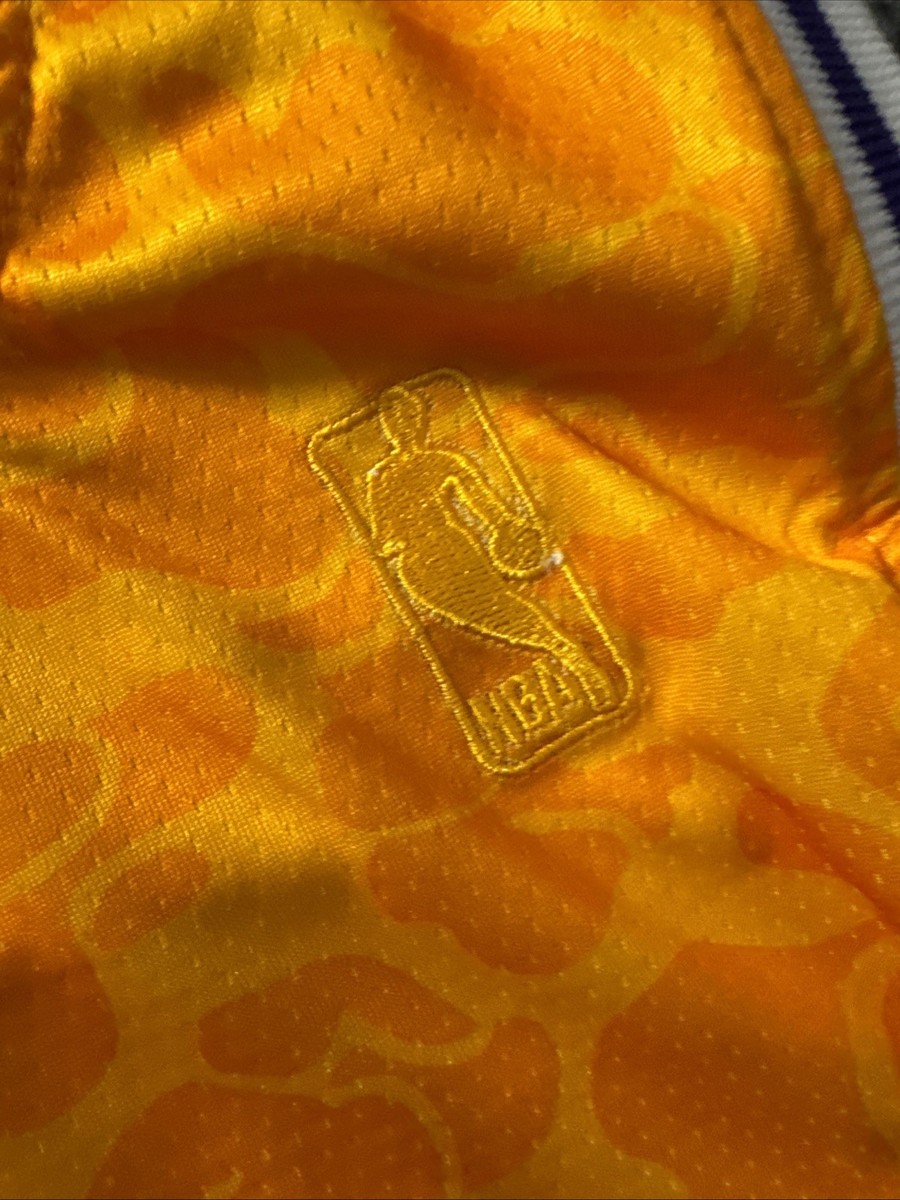 Mitchell & Ness NBA Lakers BAPE #93 A Bathing Ape Jersey Size L