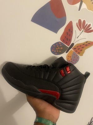 Air Jordan 12 Retro Black/Red (Flu Game) - Größe 45