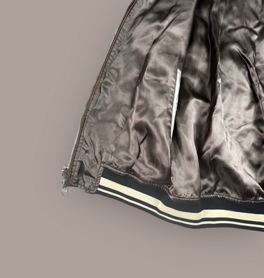 3.1 Phillip Lim Black Mens White Brown Reversible Souvenir Jacket