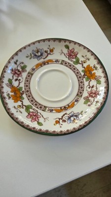 Eschenbach Ceranova Unterteller Untertasse für Tee Ø 13 cm asiatische Blüte TOP!