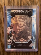 2018-19 Upper Deck SPX Hockey - Jordan Greenway #30 Shadow Box Rookie Auto /198