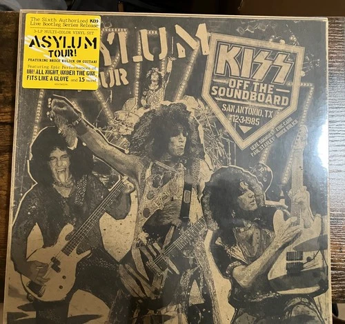KISS Off The Soundboard 1985 San Antonio  3 LPs 180g Color VINYL NEW MINT SEALED