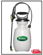 Scotts Pump Sprayer Lawn Garden Weed Chemical Handheld Portable 3-Spray 1 Gallon