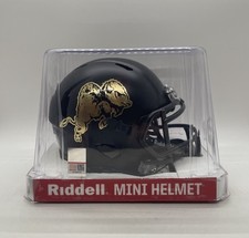 Colorado Buffalos NCAA Alternate 3 Chrome Buffalo Riddell Speed Mini Helmet