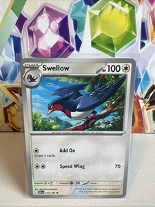 Swellow 157/182 Common Regular - Pokemon TCG Destined Rivals NM