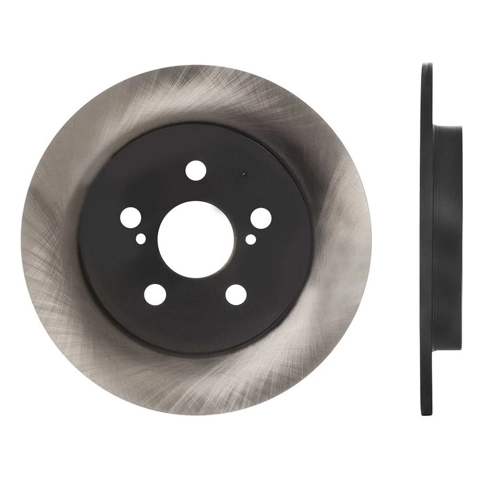 For Toyota Corolla 2009-2016 Advics A6R041 Solid Rear Brake Rotor Foto 2 de 2