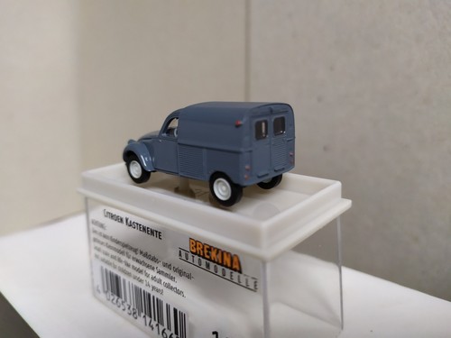 Citroen 2 cv Furgoneta . Gris oscuro . Brekina 14166 . Escala 1/87 - Imagen 6 de 7