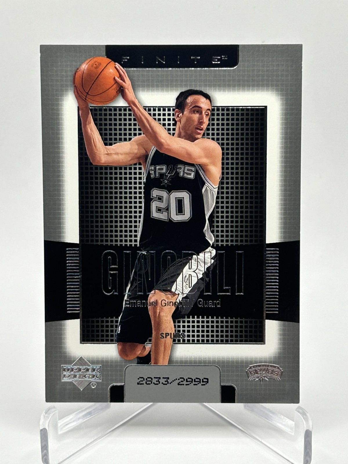 2003-04 Upper Deck Finite - Manu Ginobili #171 /2999