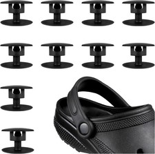 10 Sets Replacement Rivets for Croc Classic Clogs, Strap Button Shoe Parts Repai