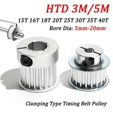 CNC Pulley Bore 5mm-20mm Clamping Type For 10...