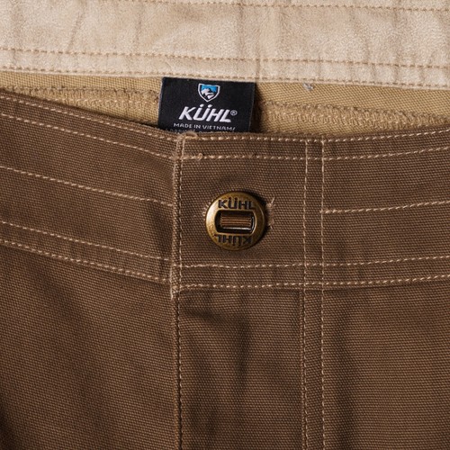 KUHL Above the Law Men's 42x30 Canvas Pants Brown Heavyweight Outdoor Work New - Picture 2 of 14
