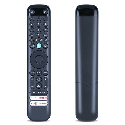 TCNOUMT Sprach-Ersatz-Fernbedienung für TCL TV RC833 CKB2 schwarz 