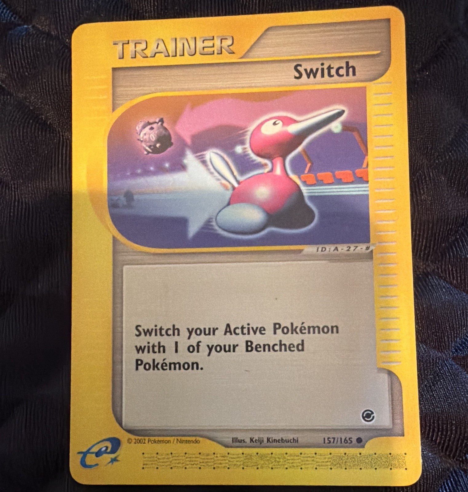Switch 157/165 Pokemon Expedition Base Set (2002) Trainer Regular Common ENG
