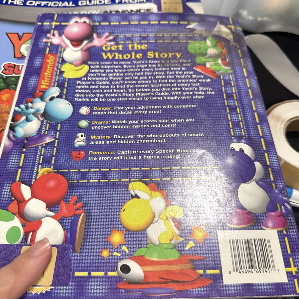 Nintendo Power Yoshi's Story Official Strategy Guide No Poster Nintendo 64 - Image 2 of 4
