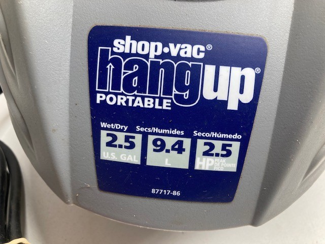 Replacement Parts For Shop Vac 2.5 Gallon Wet & Dry 2.5 hp Hang Up