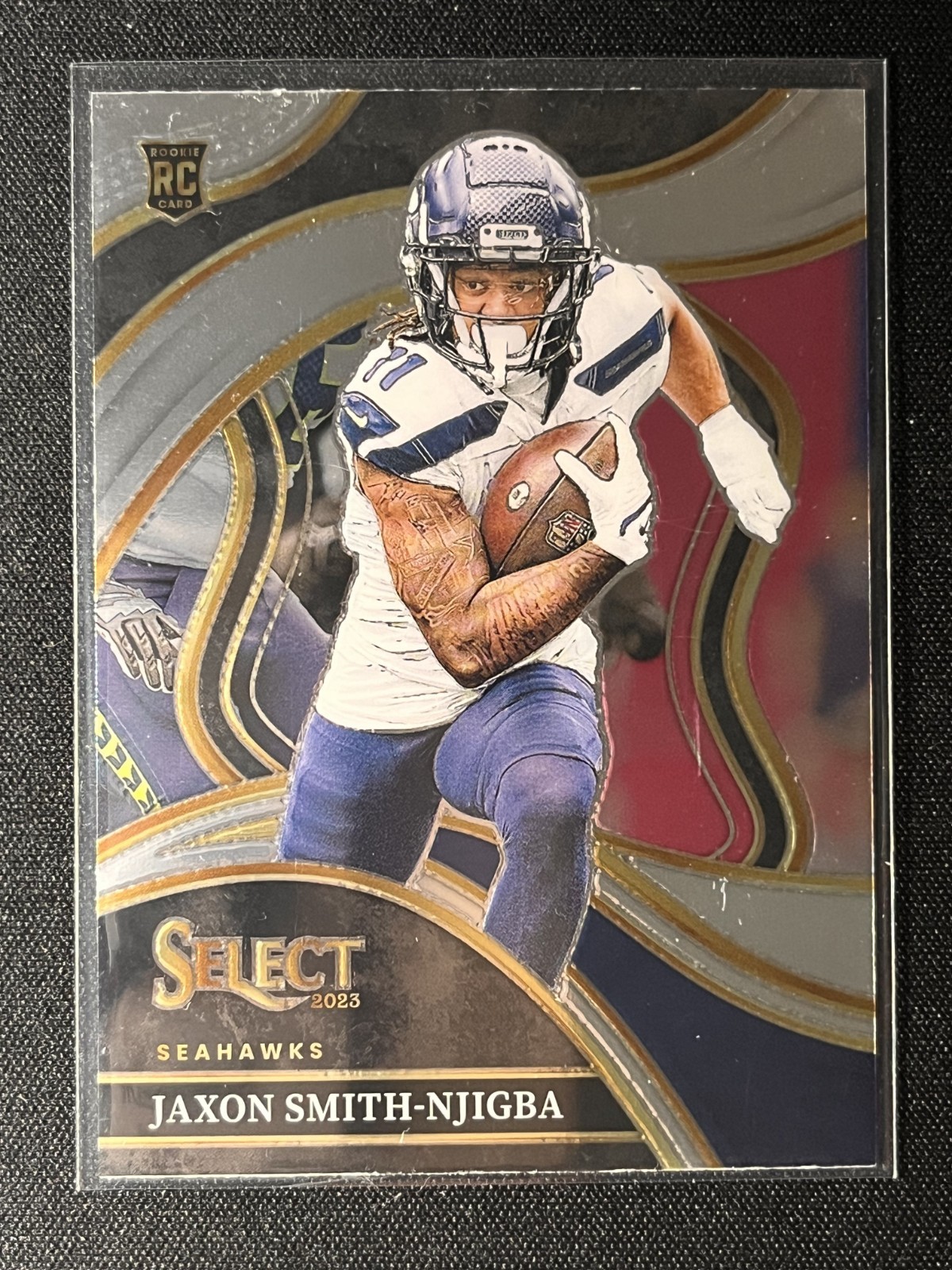 2023 Select Football Jaxon-Smith Njigba Premier Base RC JSN Seattle Seahawks 🔥