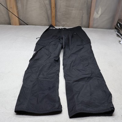 North Face Snow Pants Men Medium Black Goretex Waterproof Winter Wind Rain 28x31