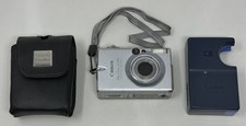 Canon PowerShot S410 DIGITAL ELPH 4.0 MP 3x Zoom Compact Camera Silver Parts