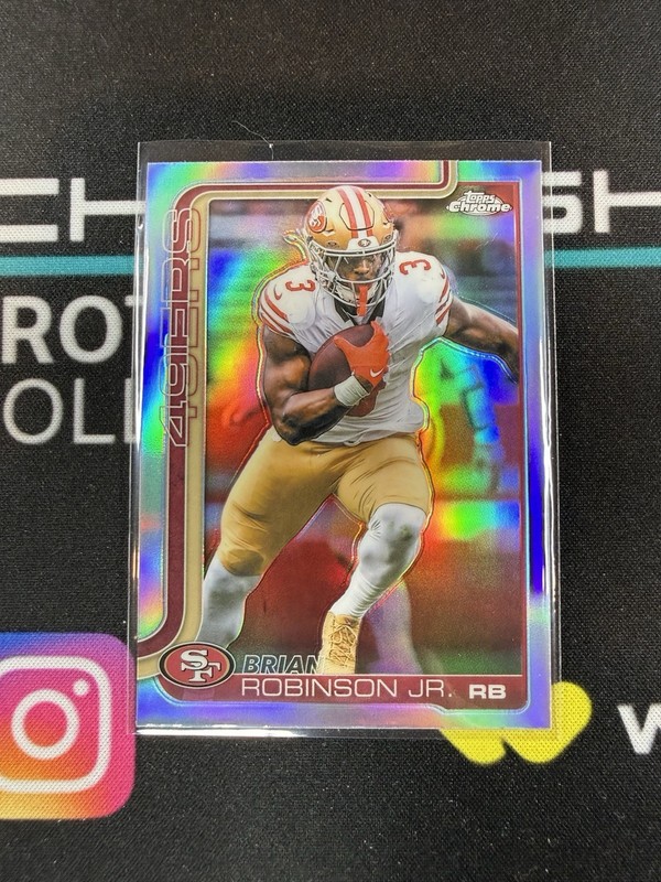 2025 Topps Chrome - Brian Robinson Jr. #296 Refractor