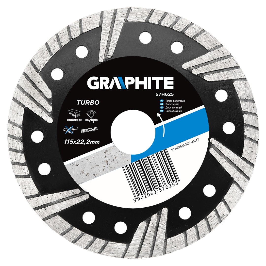 Fits TOPEX-NEO-GRAPHITE NARZ�DZIA 57H625 GRAPHITE DIAMOND DISC 115MM, ⭐UK Stock⭐