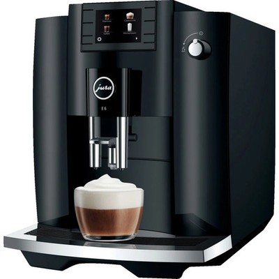 JURA E6 (EC) Kaffeevollautomat Piano Black 15 bar
